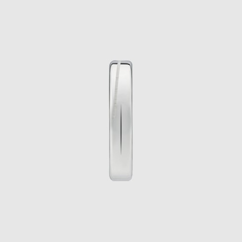 Anello sottile con Incrocio GG diagonale