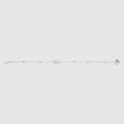 Bracciale con madreperla GG Marmont