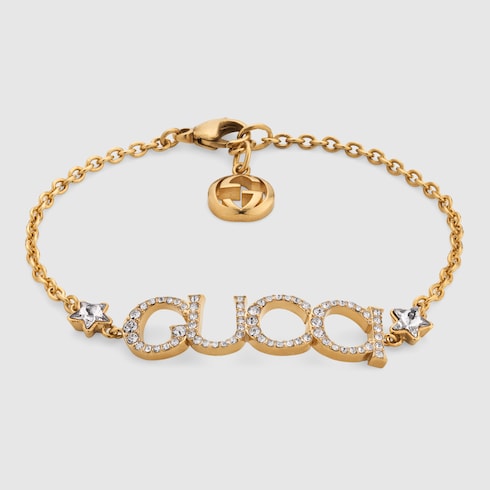 'GUCCI' letter bracelet
