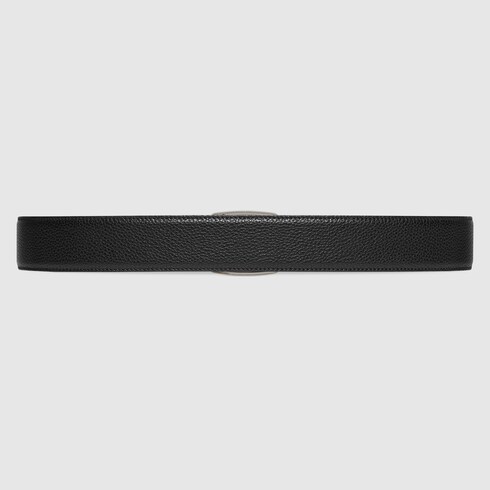 Belt with Gucci plaque buckle