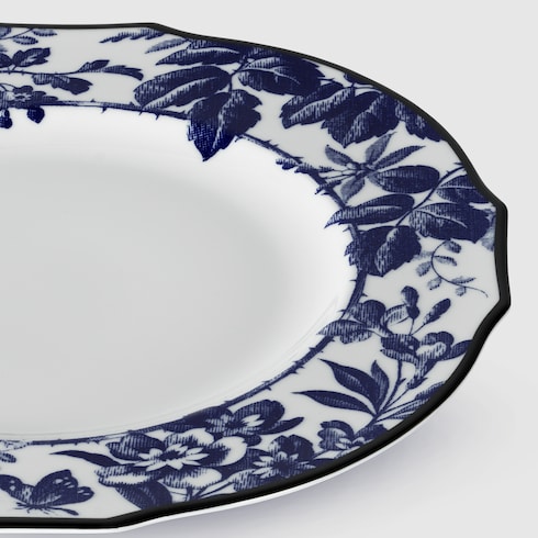 Assiette à dîner à motif Herbarium, deux pièces