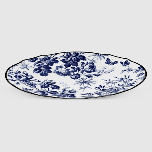 Herbarium印花椭圆托盘