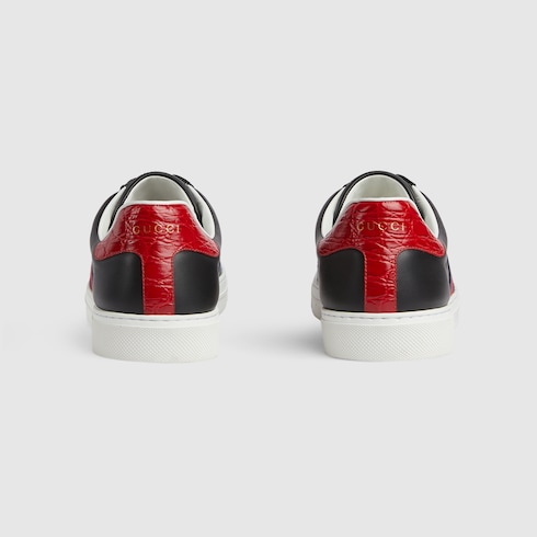 Men's Gucci Ace trainer with Web Detail 4