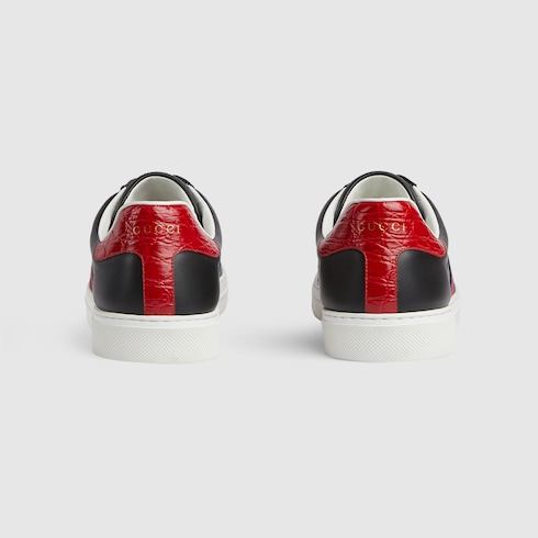 Tenis Gucci Ace con tribanda Web para hombre