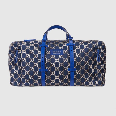 Supreme blue clearance duffle bag