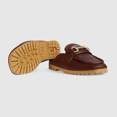 Tan best sale gucci mules