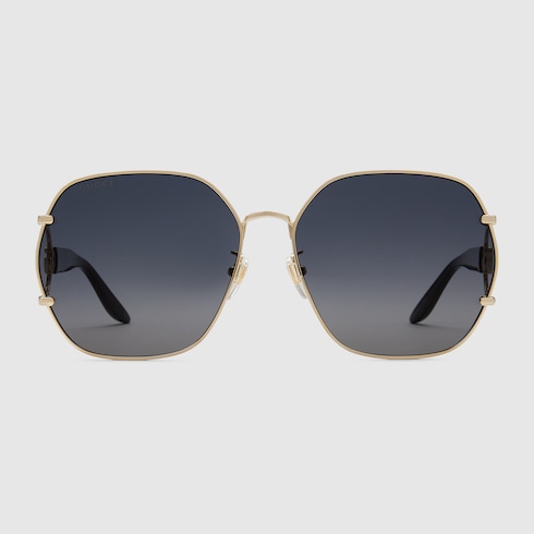 Geometric frame sunglasses