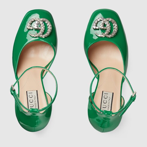 Zapatos de shop plataforma gucci