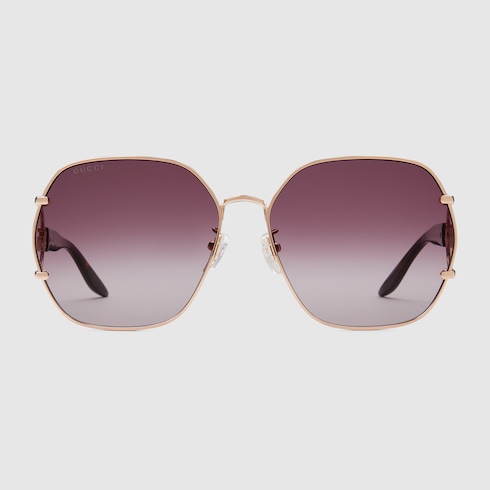 Geometric frame sunglasses
