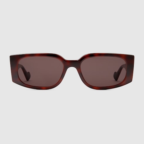 Lunettes de soleil rectangulaires