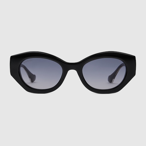 Oval frame sunglasses