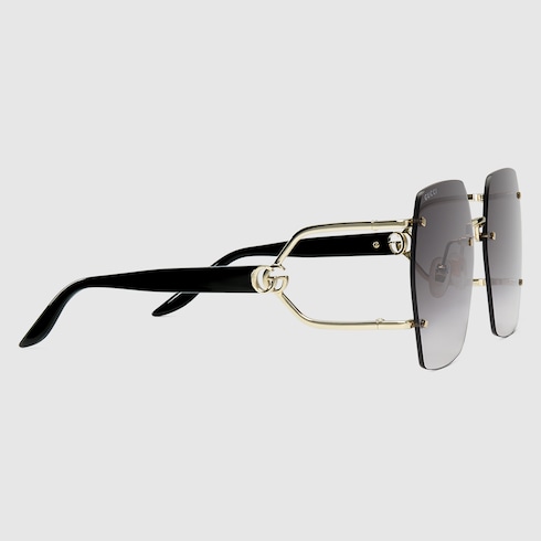 Geometric frame sunglasses