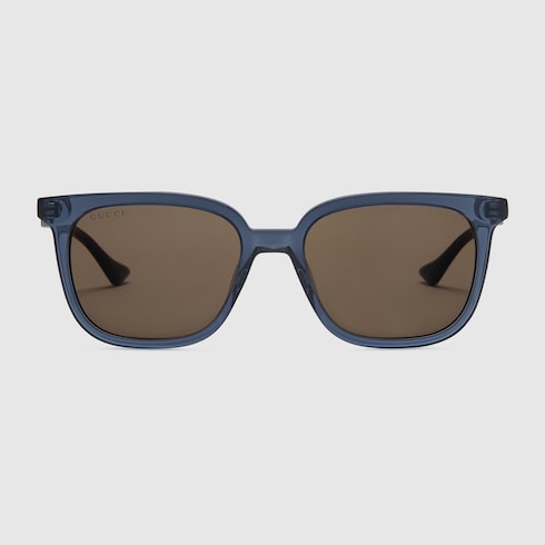 Square-frame sunglasses