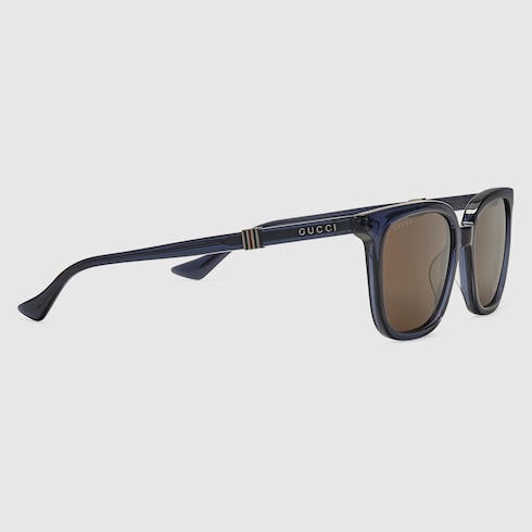 Square-frame sunglasses