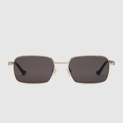 Rectangular frame sunglasses