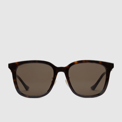 Low nose bridge fit sunglasses