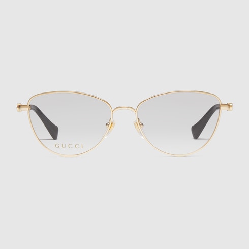 Cat eye optical frame