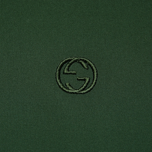 Camicia in crêpe de chine e seta