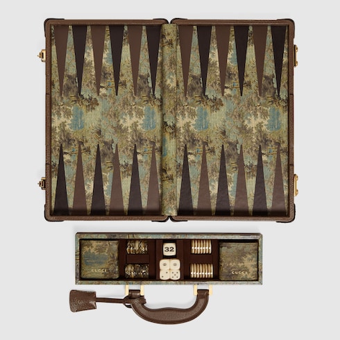 Decorative backgammon set with Web and Double G Detail 5