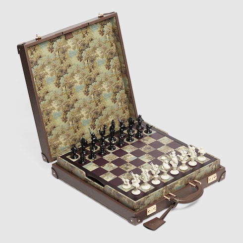 Browse Free HD Images of Wooden Chess Set In Partial Window Light