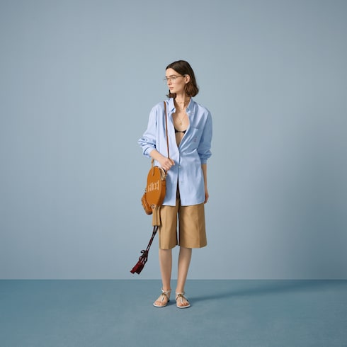 Striped cotton shirt