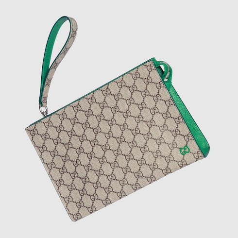 Pochette gucci clearance gg supreme