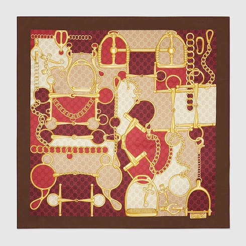 Louis Vuitton Silk Square Scarves 2022 Collection