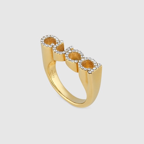  'GUCCI' letter ring
 Detail 2