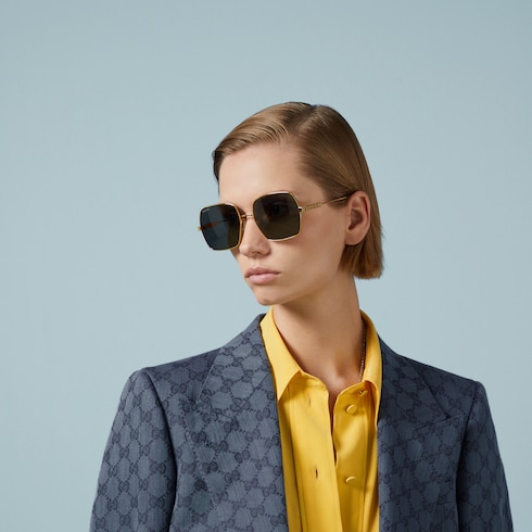 Square frame sunglasses