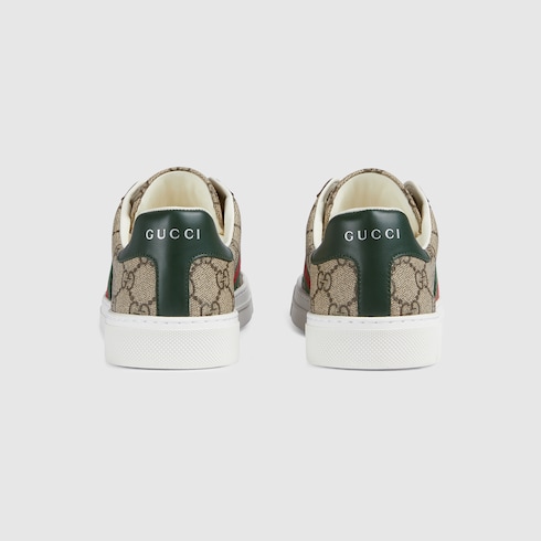 Women's Gucci Ace trainer with Web Detail 4