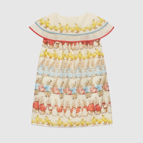 Peter Rabbit™ x Gucci printed dress Detail 2