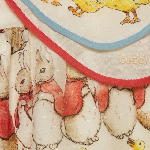 Peter Rabbit™ x Gucci printed dress Detail 4