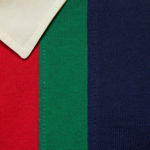 Children's cotton Web polo T-shirt Detail 3