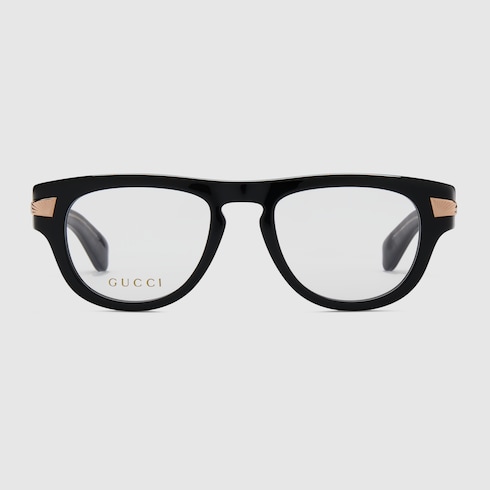 Oval optical frame