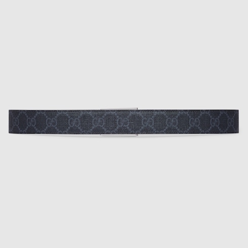 Cinturón reversible con hebilla rectangular