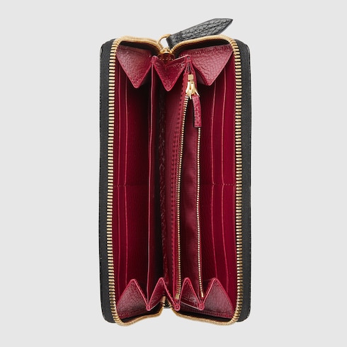 GG Marmont zip around wallet