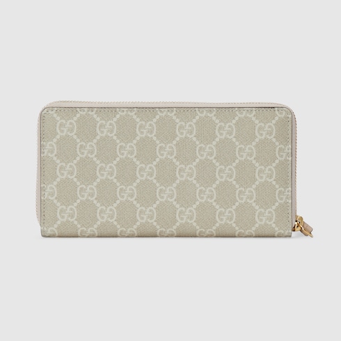 GG Marmont bi-colour zip around wallet
