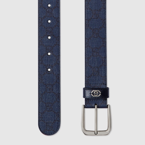 Ceinture avec détail GG enlacés