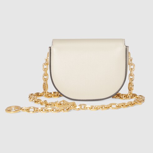 Gucci Horsebit 1955 mini belt bag in white leather GUCCI UK