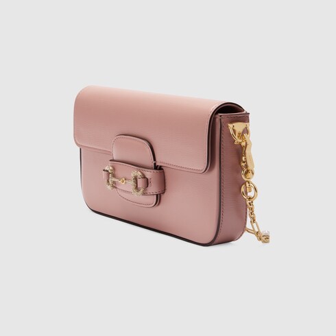 Minibolsa Gucci Horsebit 1955 inpiel rosa claro GUCCI MX