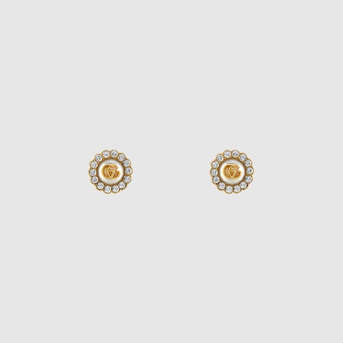GG Marmont flower stud earrings