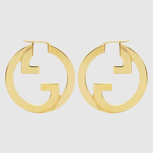 Серьги-кольца Gucci Blondie