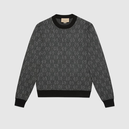 GG wool jacquard sweater 