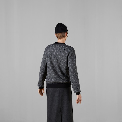 GG wool jacquard sweater 