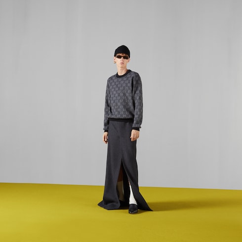 GG wool jacquard sweater 