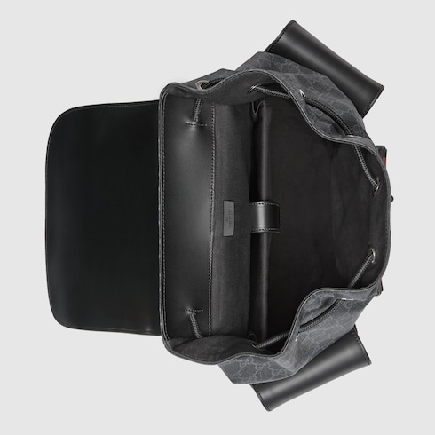 GG Black large backpack