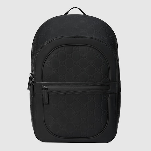 Sac à dos effet caoutchouc moyen format