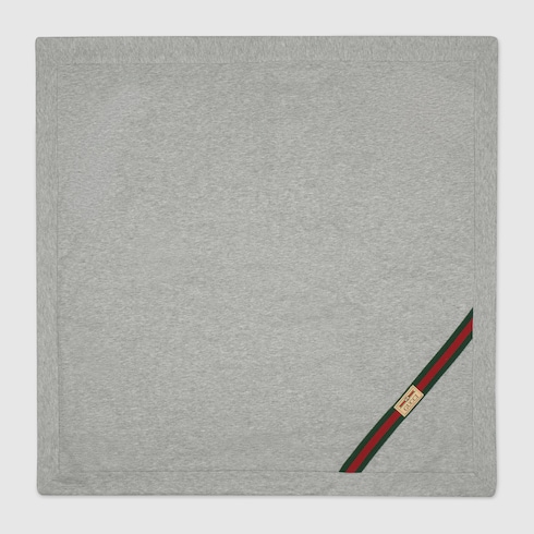 Couverture pour bébé en coton avec bande Web