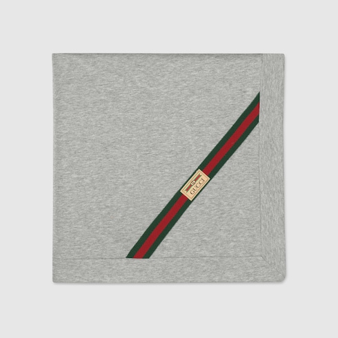 Couverture pour bébé en coton avec bande Web