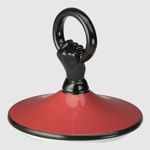 Bougie à imprimé cœurs Gucci, senteur Freesia